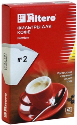 Фильтры FILTERO Premium №2 для кофеварок