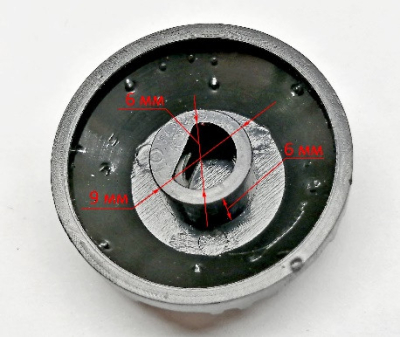 Ручка регулятора частоты колебаний для МФИ-400(30) GUX